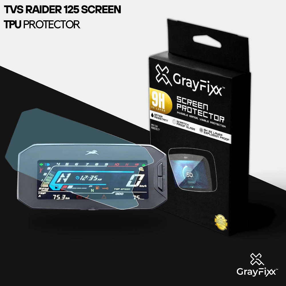 Screen Protector For Raider 125 | Screen Guard For Raider 125